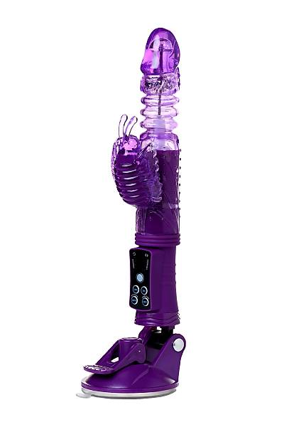 A-Toys by TOYFA High-Tech fantasy klitoral uyar�c� vibrat�r, TPR, mor, 23 cm