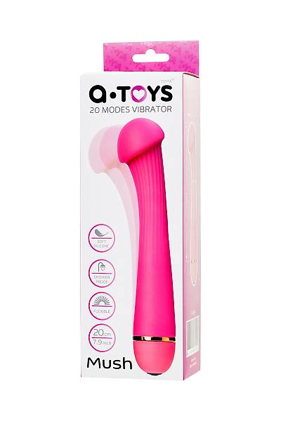 A-Toys by TOYFA G noktas� Stim�lat�r�, silikon, pembe, 20 cm