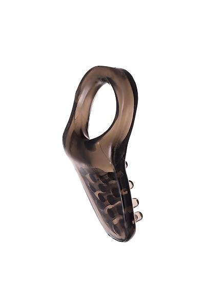 Toyfa XLover Penis Montaj Halkas, Termoplastik Elastomer (TPE), siyah, 4 cm