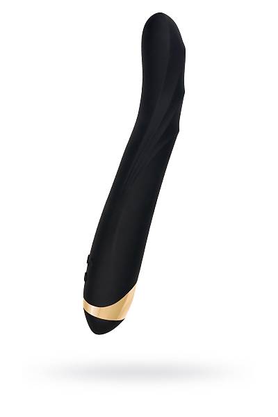 WANAME D-SPLASH Gereki olmayan Tornado Vibratr, Silikon, Siyah, 25 cm