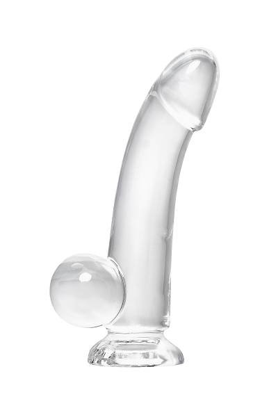 A-Toys by TOYFA Ger�ek�i Cryst yapay penis, TPE, transparan, 15 cm
