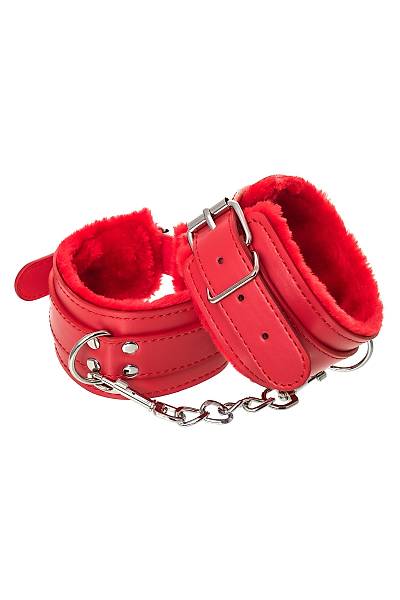 Anonymo #0155 tozluk, PU deri, k�rm�z�, 27 cm