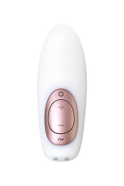 Satisfyer Pro 4 Couples i�in �iftler stim�lat�r�, temass�z vakum dalgas�, silikon, beyaz, 19,5 cm
