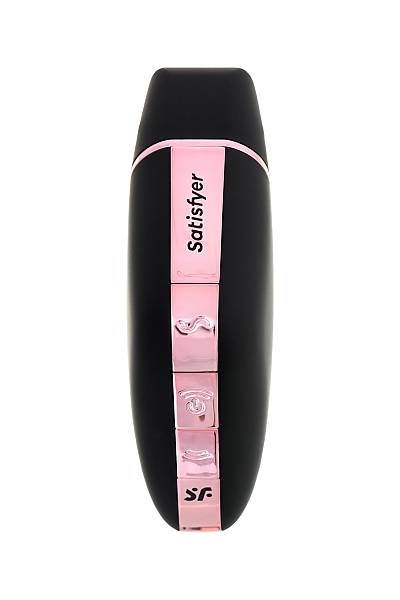 Satisfyer Love Triangle Vakum Dalgas� Klitoral Stim�lat�r, Silikon, Siyah, 8,8 cm