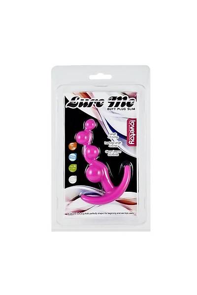LOVETOY Lure Me Silikon Anal Plug 4.5 cm Anal A��c� Plug T�ka�