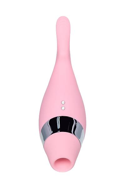 Flovetta by Toyfa DAHL�A �ok Fonksiyonlu Vakum Vibrat�r, Silikon, Pembe, 14 cm