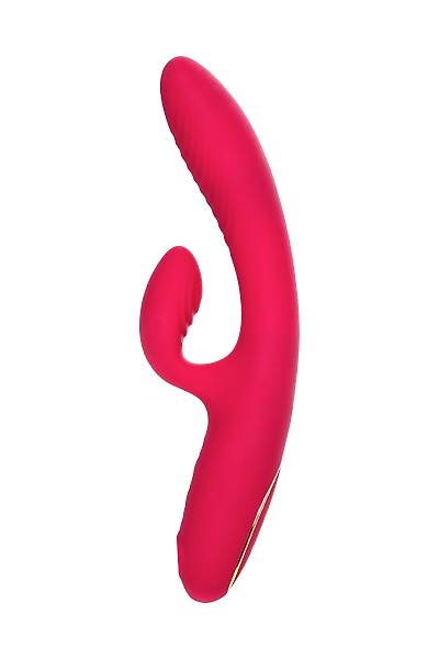 JOS Enila vakum dalgas� uyar�ml� vibrat�r, silikon, pembe, 23 cm