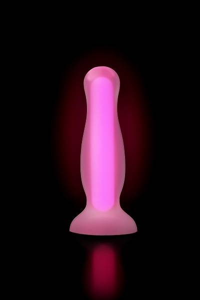 Beyond by Toyfa Karanl�kta parlayan anal k�l�f Cain Glow, Silikon, Transparan, 10 cm