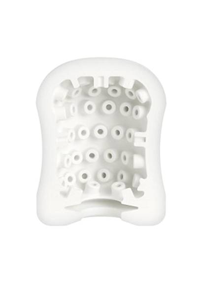 Mystim Mast�rbat�r MasturbaT�N Dotty Dora, TPE, beyaz, 4,5 cm