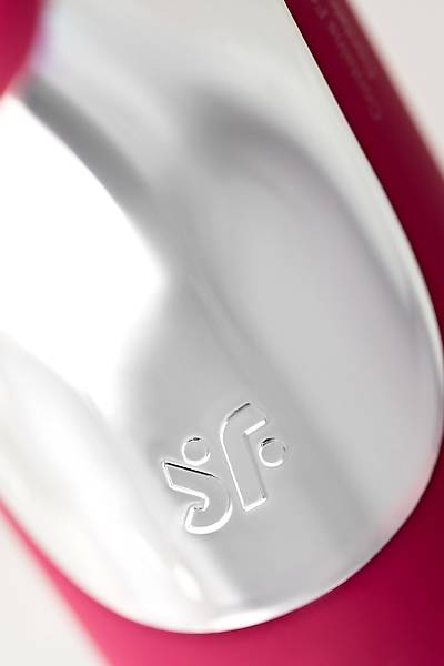 Satisfyer Dual Love Pink Vakum Dalgas� Temass�z Klitoral Stim�lat�r , Silikon, K�rm�z�, 16 cm.