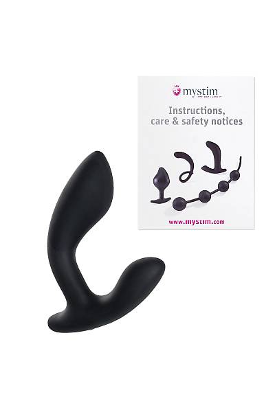 Mystim Flexing Flavio elektrik stim�lat�r�, Silikon, siyah, 9 cm