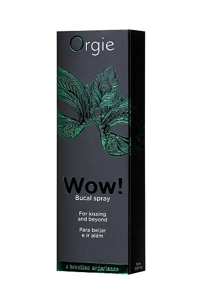 ORGIE Oral Sprey WOW! Soutma ve heyecan verici etkiye sahip Blowjob Sprey, 10 ml