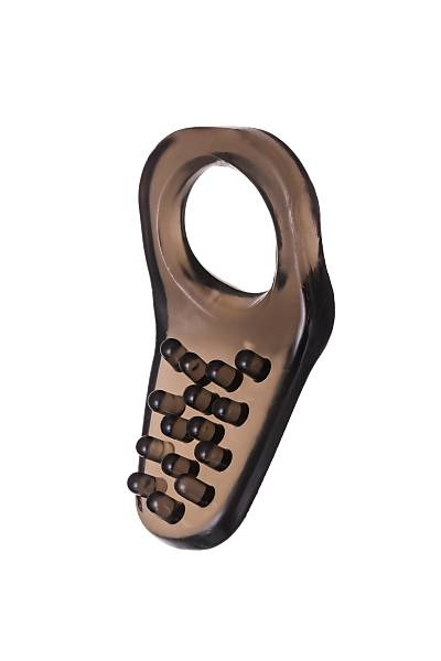 Toyfa XLover Penis Montaj Halkas, Termoplastik Elastomer (TPE), siyah, 4 cm