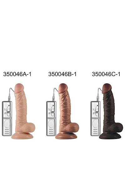 LOVETOY Real Extreme Titreimli Realistik Dildo Penis 19 Cm.