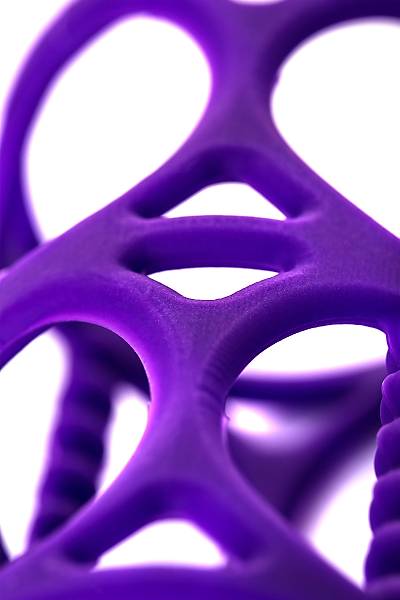 A-Toys by TOYFA   penis eki, silikon, mor, 7,5 cm