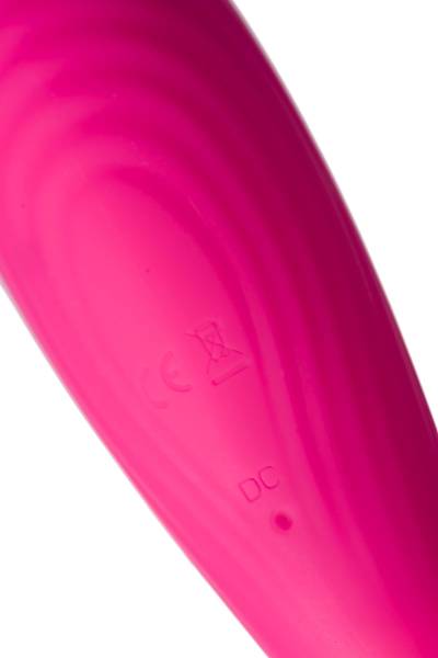 JOS Danvi vakum dalgas� uyar�ml� vibrat�r, Silikon, Pembe, 21,5 cm