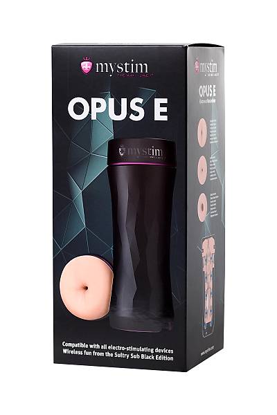 Mystim Masturbator Opus E Anus, TPE Malzeme 21,5 cm