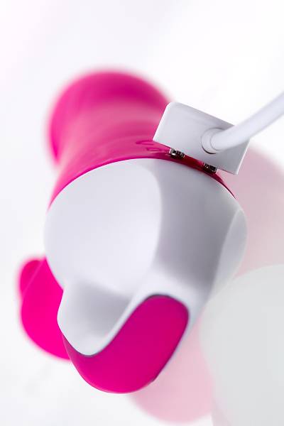 JOS ELLY klitoral stimlatrl vibratr, stmal, silikon, pembe, 21,5 cm