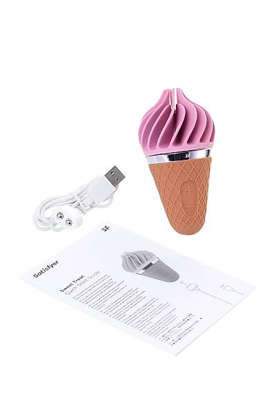 Satisfyer layons Sweet Treat vibrat�r , silikon, pembe, 10,4 cm.