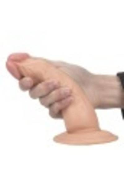 Vantuzlu Damarl Kemerli Strap-on Penis 17,5 Cm