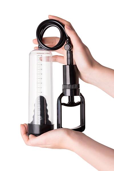 A-Toys by TOYFA penis pompas�, PVC, siyah, 20,5 cm