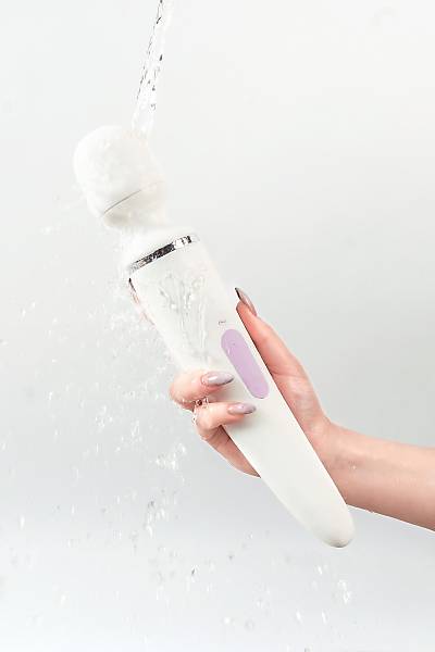 Satisfyer Wand-er Woman Beyaz 34 cm Masaj Aleti