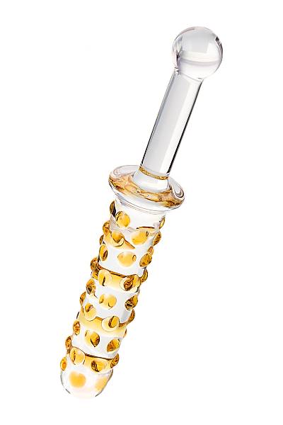 Sexus Glass �ift tarafl� yapay penis, cam, transparan, 25 cm