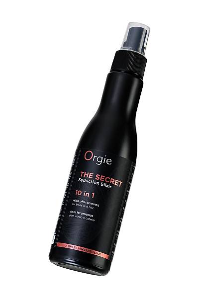 ORGIE The Secret �ok fonksiyonlu Nemlendirici Sprey-Feromonlu v�cut ve sa�lar i�in 1'de 10, 150 ml