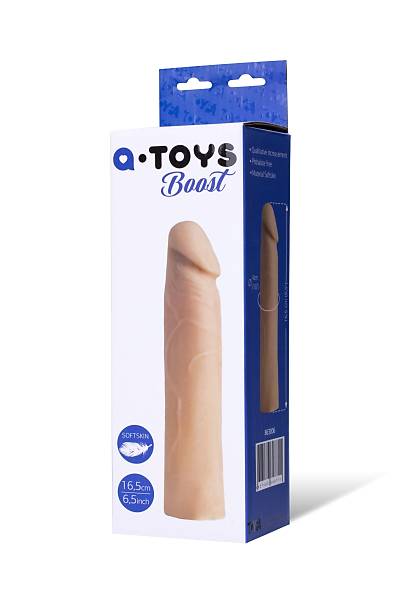 A-Toys by TOYFA Penis K�l�f� SoftSkin  16,5 cm