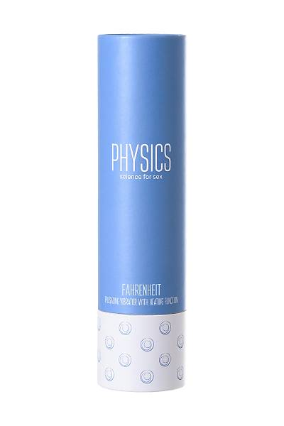 PHYS�CS FAHRENHE�T titre�imli toplar� olan �s�tma fonksiyonlu vibrat�r, silikon, cam g�be�i, 19 cm