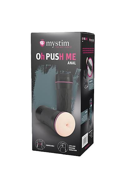 Mystim Masturbator OH PUSH ME Anal,TPE Malzeme 21,5 cm
