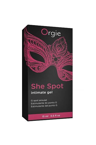 ORGIE G-spot samimi jel Uyarc etkiye sahip She Spot, 15 ml