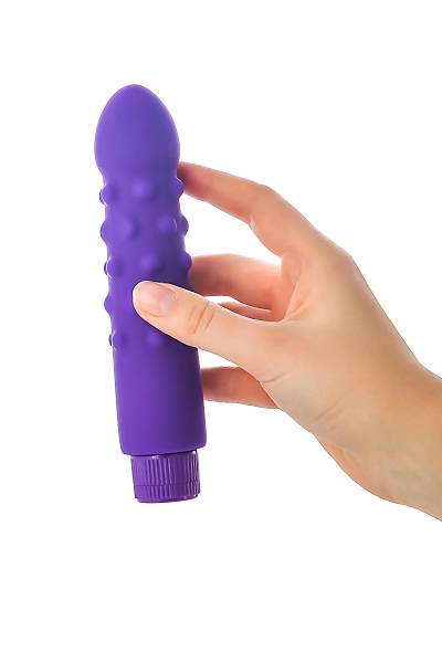 A-Toys  by TOYFA ger�ek�i olmayan vibrat�r, silikon, mor, 17 cm