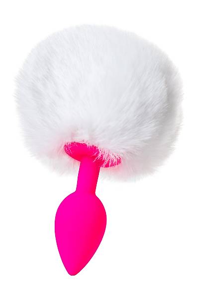 ToDo by Toyfa Sweet bunny kuyruklu anal k�l�f, silikon, pembe, 13 cm, � 2,8 cm, 43 g