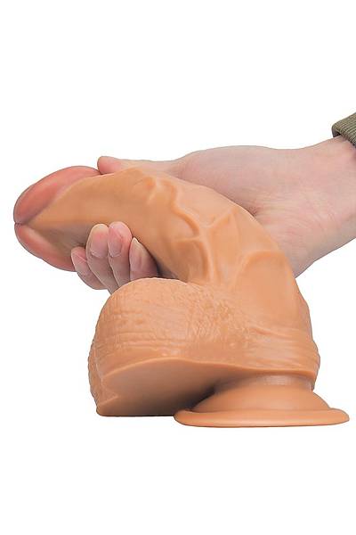 Kaln Damarl ve Vantuzlu Penis 23,5cm