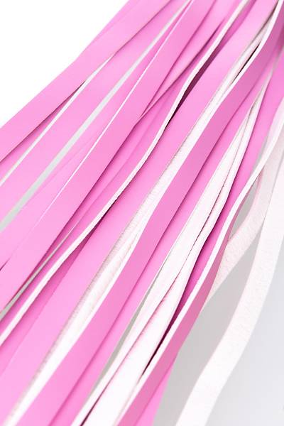 Anonymo Flogger  #0006, PU deri, pembe, 64 cm