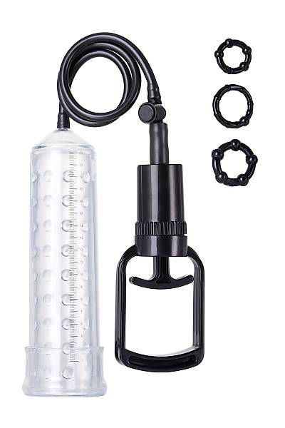 A-Toys by TOYFA penis pompas, TPE, transparan, 23,5 cm