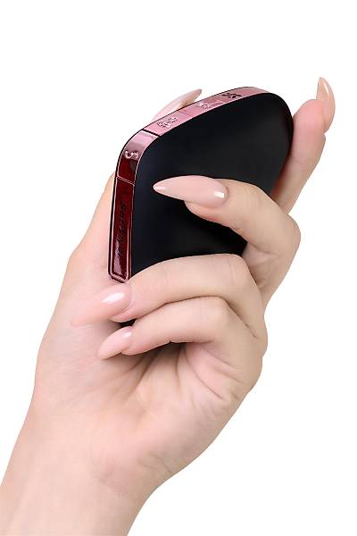 Satisfyer Love Triangle Vakum Dalgas� Klitoral Stim�lat�r, Silikon, Siyah, 8,8 cm