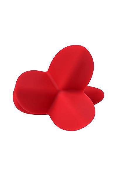 ToDo by Toyfa Flower Geni�leyen anal K�l�f, silikon, k�rm�z�, 9 cm, � 6 cm