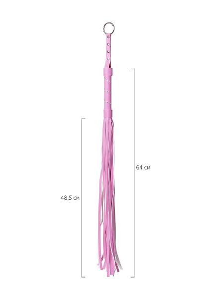 Anonymo Flogger  #0006, PU deri, pembe, 64 cm