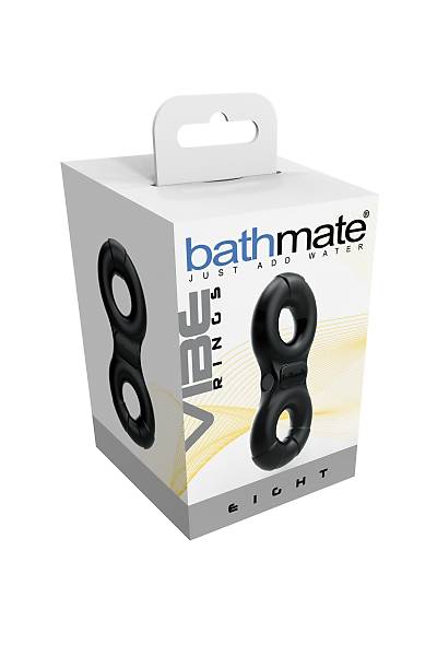 Bathmate Penis �zerindeki titre�im halkas� Eight, elastomex, siyah, �4-5 cm