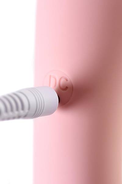 PHYSCS TESLA G-PONT elektro stimlasyonlu vibratr, silikon, pembe, 21 cm