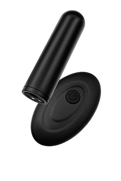 RealStick CALIBER Uzaktan Kumandal� Vibrat�r Mermi, Siyah