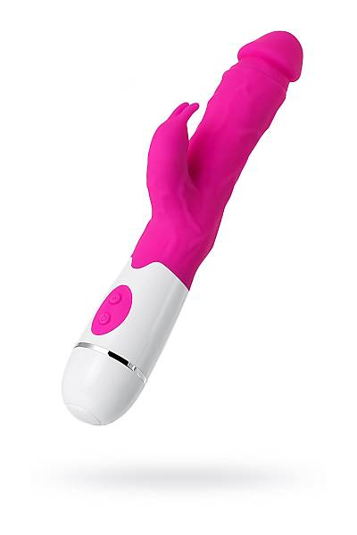 A-Toys by TOYFA Ger�ek�i olmayan Mist vibrat�r�, Silikon, Pembe, 25,4 cm
