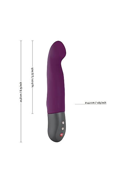 Fun Factory STRONC G pulsatr, silikon, brtlen, 20,8 cm