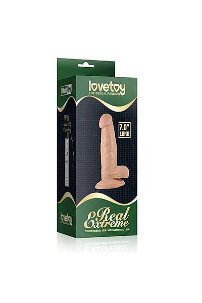 LOVETOY Real Extreme Ger�ek�i 18 cm Kal�n Realistik Dildo Penis