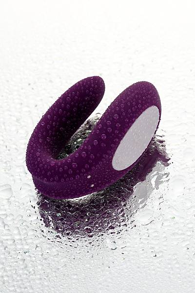 Satisfyer Double Joy Connect App Violet �iftler i�in �ok i�levli stim�lat�r, silikon, mor, 18 cm