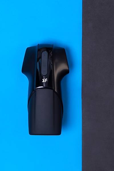 Satisfyer Men Vibration Masturbator, Silikon, Siyah, 14,5 cm