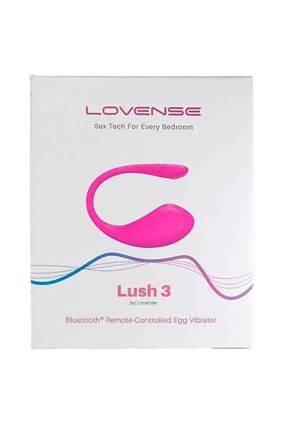 Lush 3 Telefon Kontroll� Giyilebilir Masaj Aleti