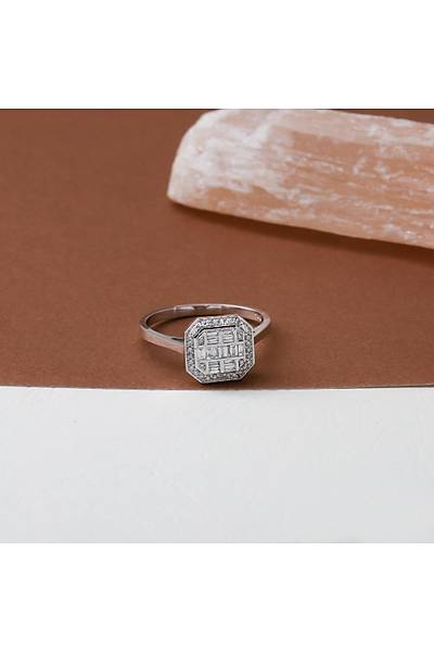 Baget 0,29 Karat P�rlanta Alt�n Y�z�k